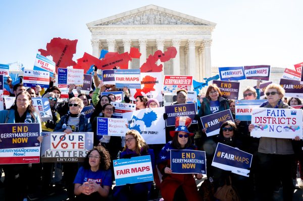 Gerrymandering has tipped the scales in elections, resulting in an erosion of democracy as a whole. "Gerrymandering" by Victoria Pickering is licensed under CC BY-NC-ND 2.0