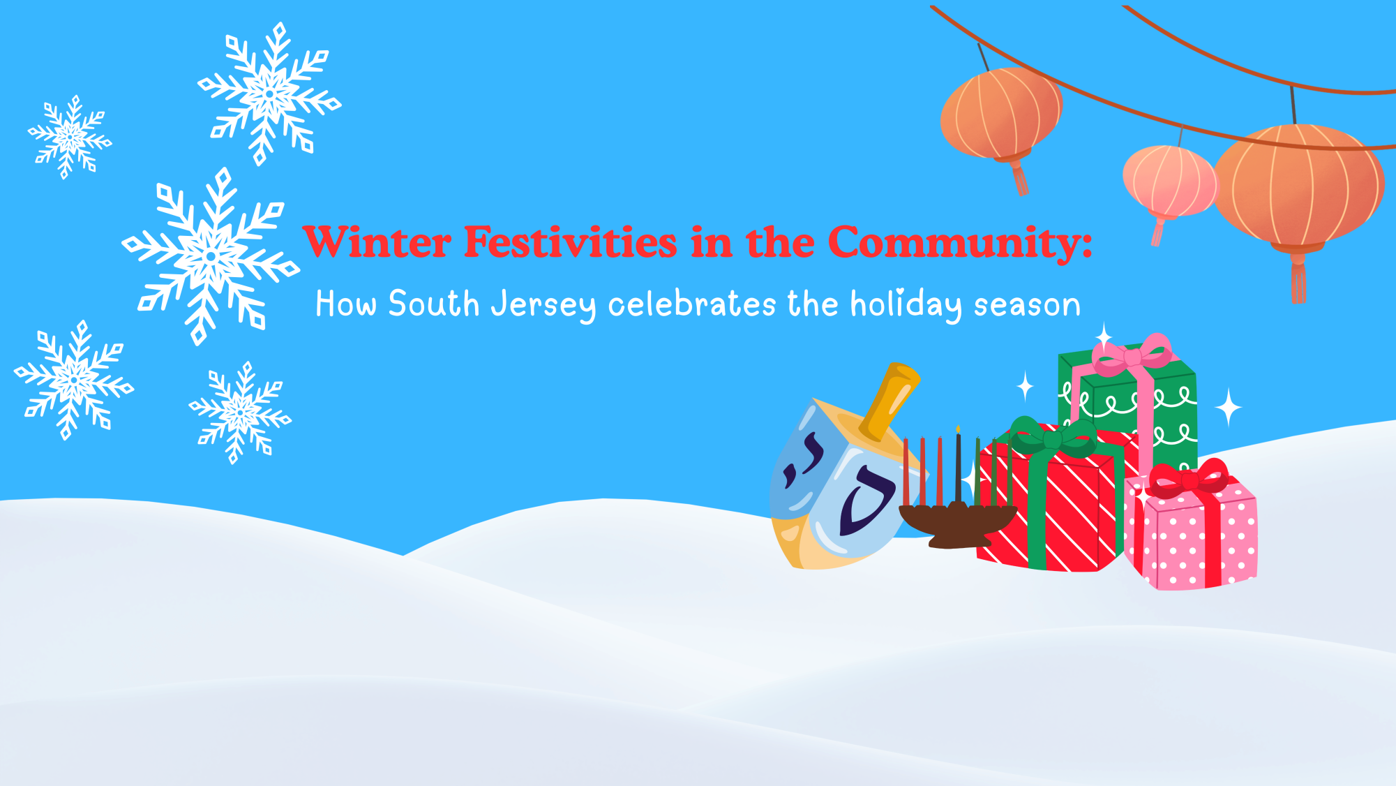Winter festivities in the community