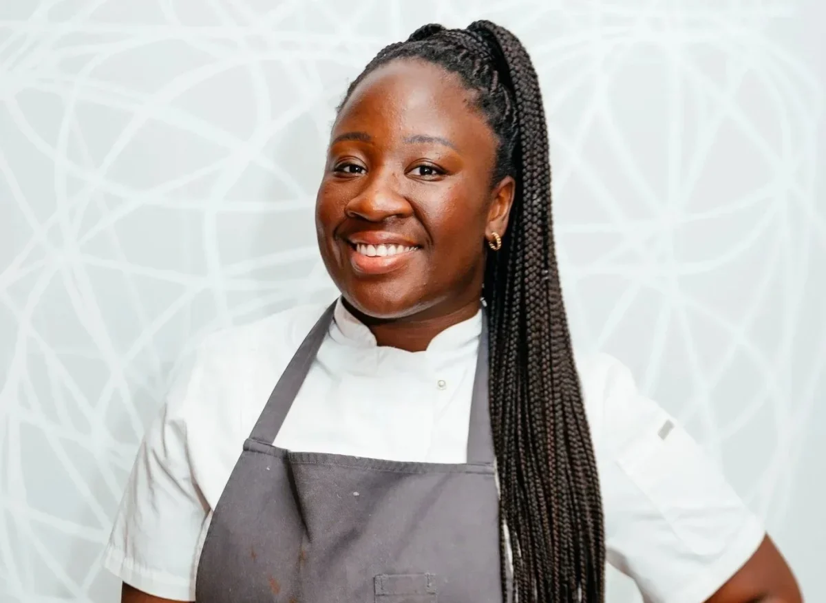Chef Nana Araba Wilmot, who graduated from East, is a competitor on the most recent season of Top Chef. Used with permission from Chef Nana Araba Wilmot.