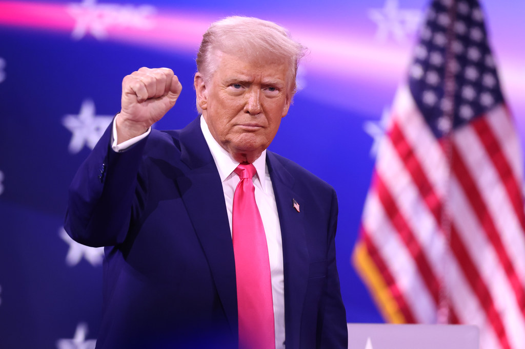 President Donald Trump has made some controversial actions throughout his two terms, overall expanding executive power. "Donald Trump" by Gage Skidmore is licensed under CC BY-SA 2.0